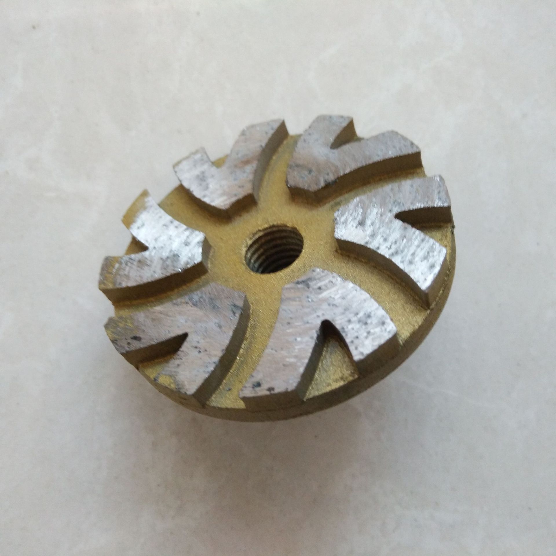 金刚石磨头金刚石小磨轮 石材 清底 干切小磨轮直接装 角磨机