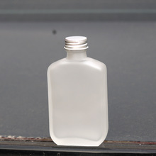 100ml玻璃小酒瓶125透明劲酒瓶2两磨砂白酒瓶药酒瓶厂家定制logo