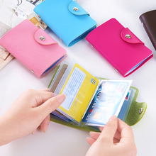 24卡位韩版时尚小卡包卡片包信用卡套女士可爱银行卡贴身卡夹批发
