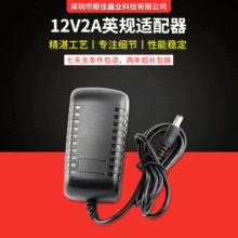 英规12V2A电源适配器机顶盒移动DVD按摩枕监控摄像头电源适配器