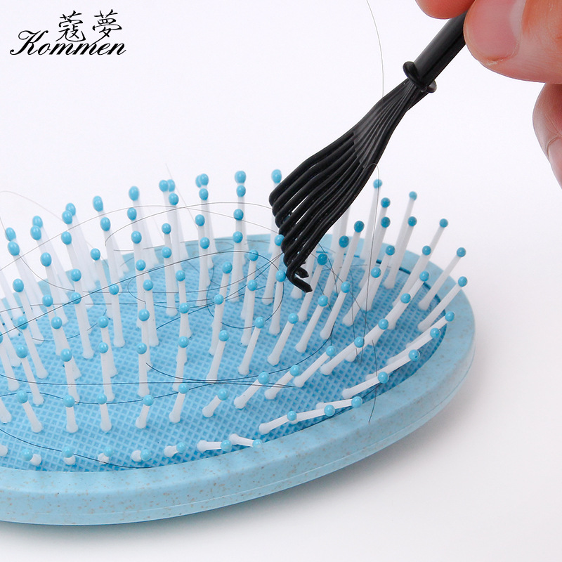 Factory Direct Supply Plastic Comb Cleaner Tangle Teezer Hair Cleaning Claw Hair Cleaner One Piece Dropshipping