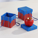 圣诞节吃鸡空投箱礼盒平安夜苹果包装盒创意天地盖零食糖果纸盒子