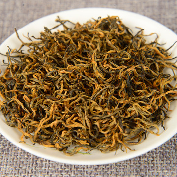 批发云南红茶 凤庆滇红金芽 单芽金丝似金骏眉 蜜香浓香 工夫红茶