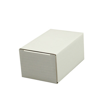 现货白盒通用白色小纸盒包装方形空白卡纸盒子logo彩盒批发