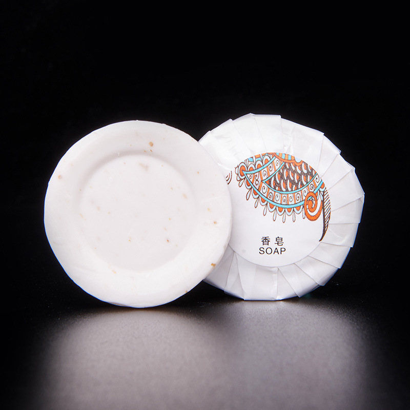 星级酒店一次性香皂浴场宾馆专用小香皂圆皂便携洗漱用品肥皂批发