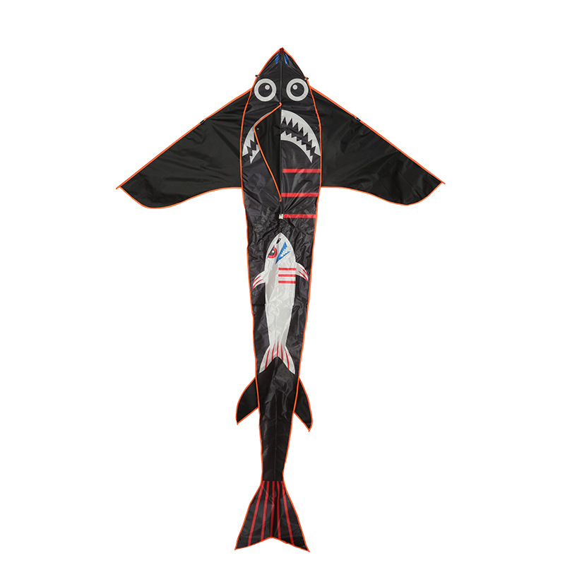 1.8 M Adult Outdoor Sports Large Cartoon Kite Bright Cloth Mother Shark Kite Square Stall