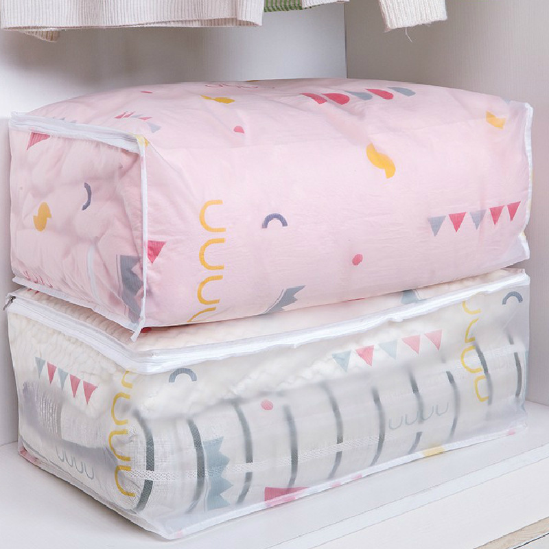 被子收纳袋整理袋衣服打包袋防水防潮搬家神器行李袋子棉被防尘袋