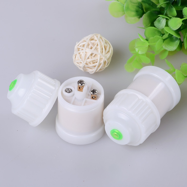 电器e27罗口灯头阻燃好料乳白胶木螺口e27灯口电木吊灯头灯座