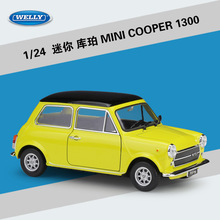 WELLY威利原厂1:24迷你库珀COOPER 1300仿真合金车模收藏摆件玩具