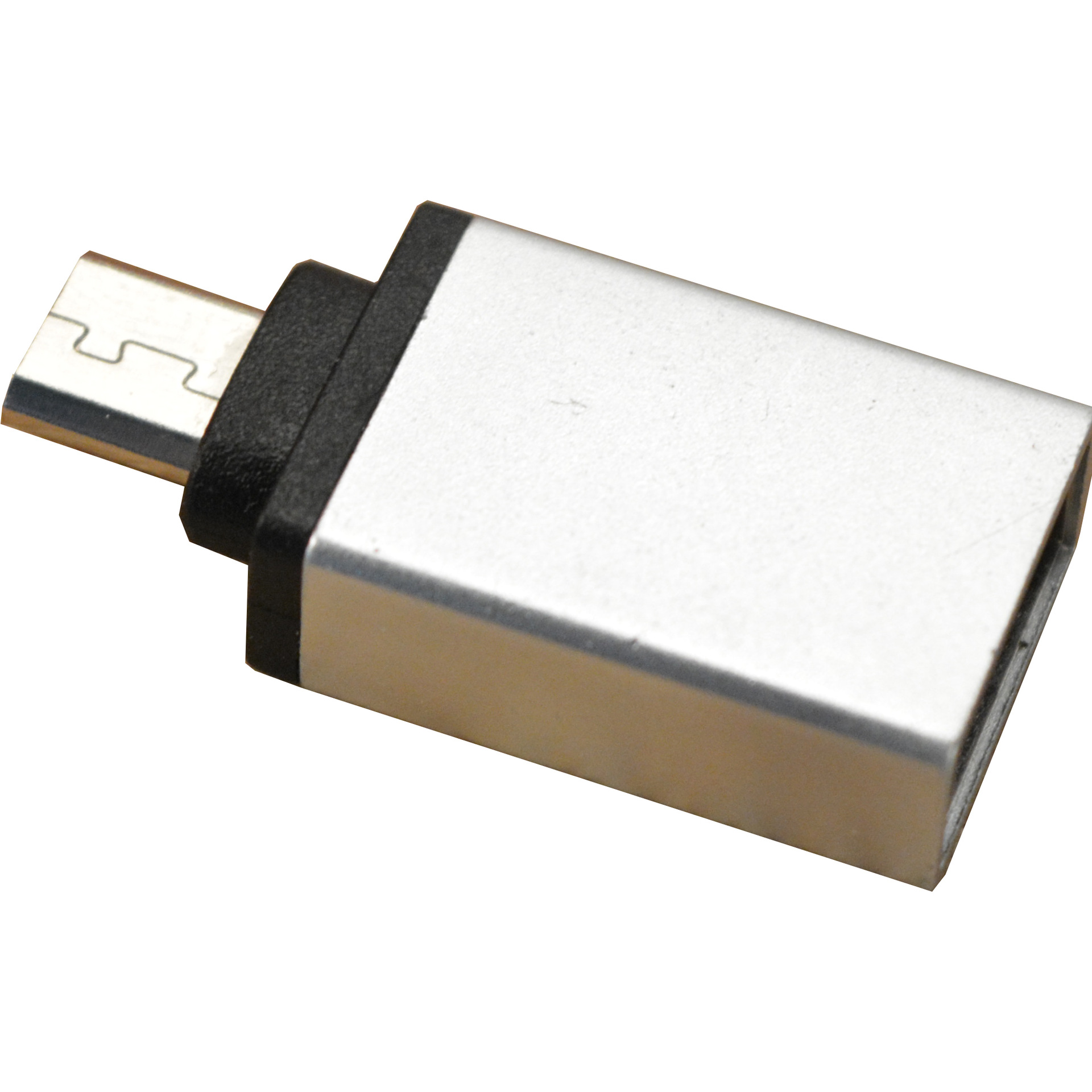 OTG手机转接头铝壳安卓micro转USB功能支持大电流 USB ADAPTER