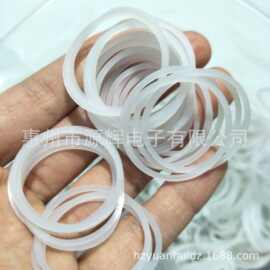 灯具防水硅胶密封垫圈透明硅胶瓶盖密封平垫圈软胶垫片螺丝垫圈
