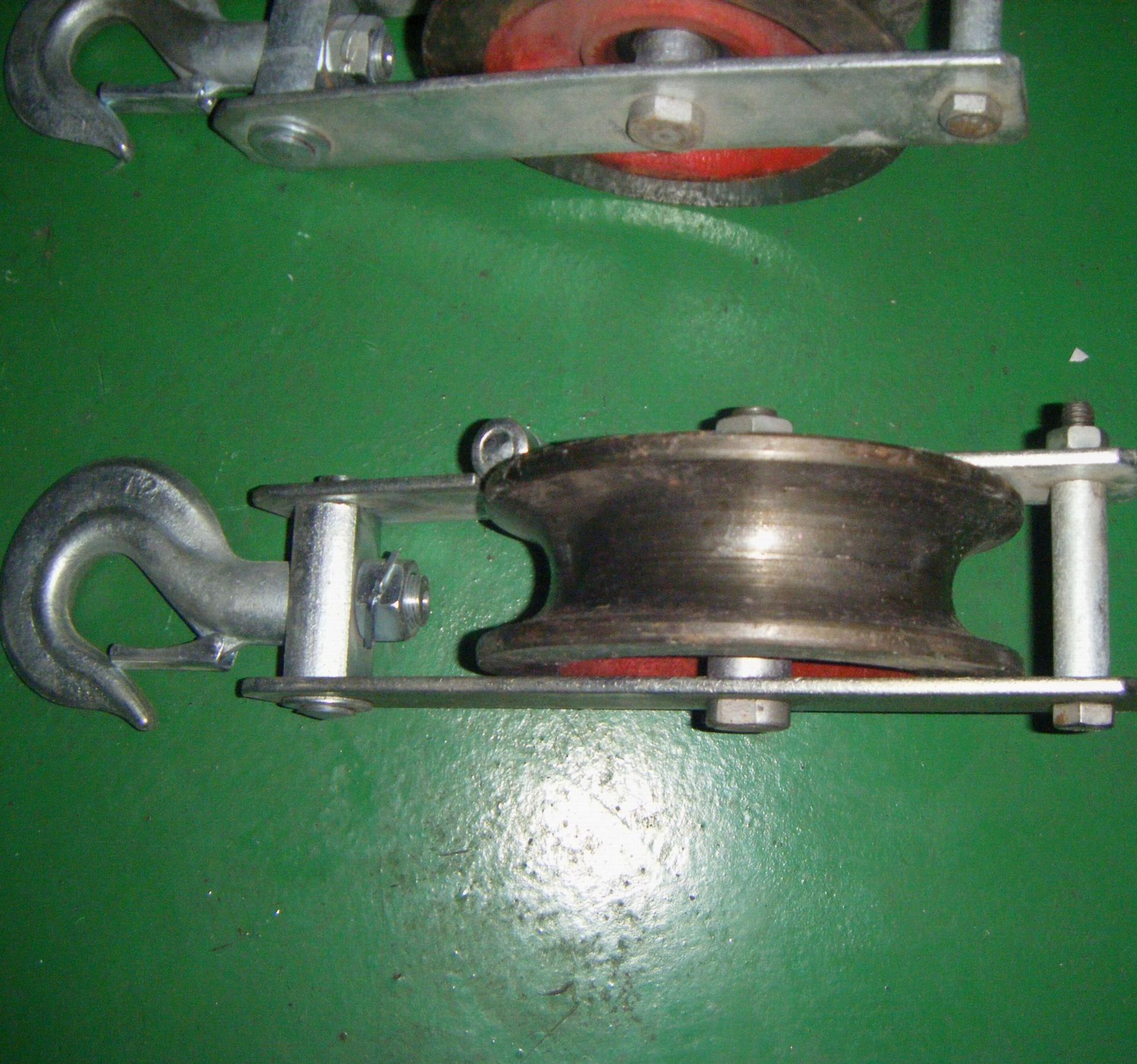 钢轮铁轮尼龙轮地线滑车钢绞线gj35-70-120-150地线放线滑车