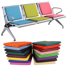 加厚排椅皮垫机场椅垫子等候座垫候诊椅垫加厚垫全体软垫印LOGO