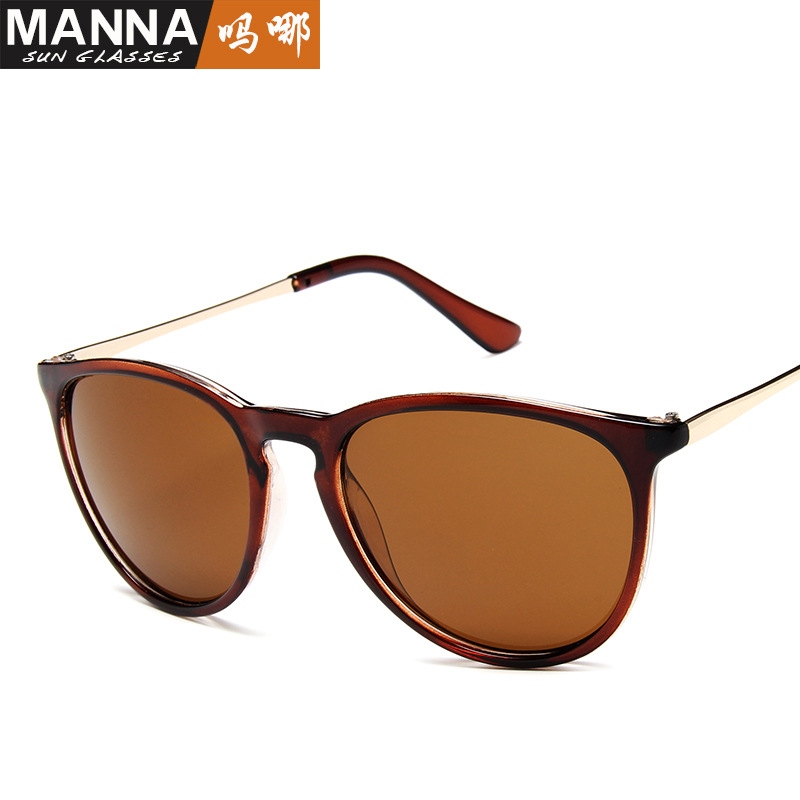 European and American Trend New Sunglasses Fashion Sunglasses Internet Celebrity Same Semi-Metal Aviator Glasses 4171