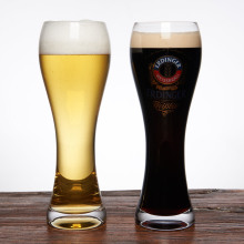 大号艾丁格精酿啤酒杯高档的是小麦杯子大容量收腰黑啤杯印logo