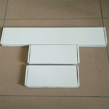 折叠盒 邮寄飞机盒 we白坑瓦楞纸包装盒 350g白板纸彩盒 可印刷lo