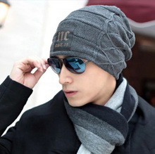 跨境韩版套头帽秋冬季保暖男女士帽子毛线帽NC加厚加绒针织帽棉帽