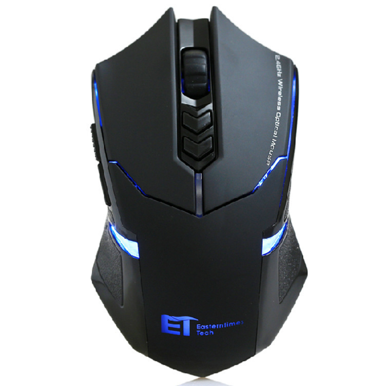 et诛魔x-08无线游戏鼠标 发光省电lol电竞 笔记本台式机