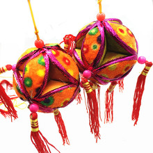 广西三月三绣球舞蹈道具壮族纯手工绣球民族工艺品击鼓传花抛绣球