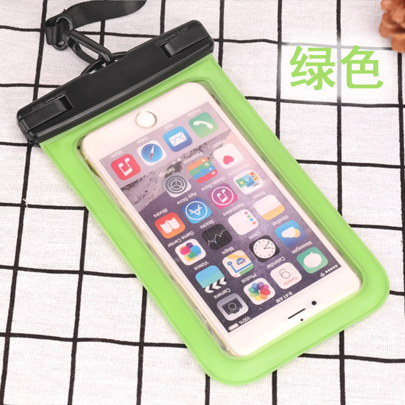 PVC Waterproof Mobile Phone Bag Transparent Mobile Phone Bag Outdoor Mobile Phone Waterproof Cover Source Manufacturers Stable Supply