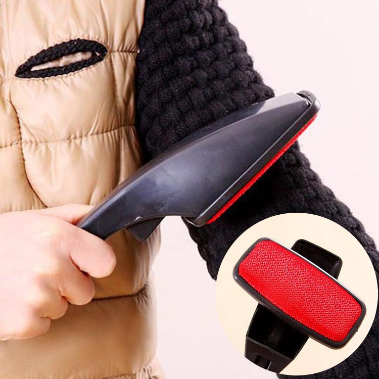 旋转静电刷除毛器 衣服刷毛器 吸毛刷 衣物除尘刷 旋转式干洗刷