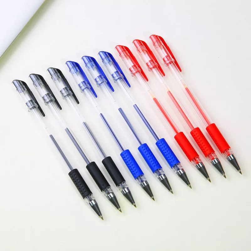 European Standard Creative 0.5mm Signature Carbon Gel Pen Bullet Syringe Water-Based Paint Pen Students' Office Stationery Wholesale