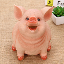 十二生肖小猪猪存钱罐储蓄罐钱箱卡通猪玩具猪年礼物蛋糕摆件