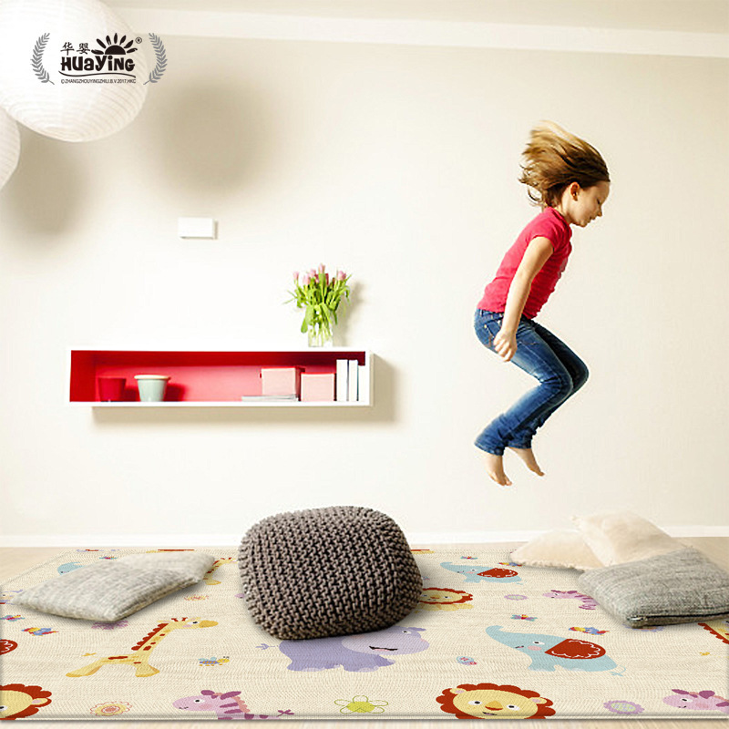 New Children's Household Odorless Stain-Resistant Reel Waterproof Drop-Resistant Thickened Crawling Mat Kids' Play Mat