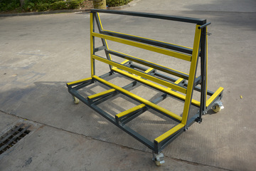 移动玻璃保护车玻璃运输防破碎支架玻璃框架式运输架