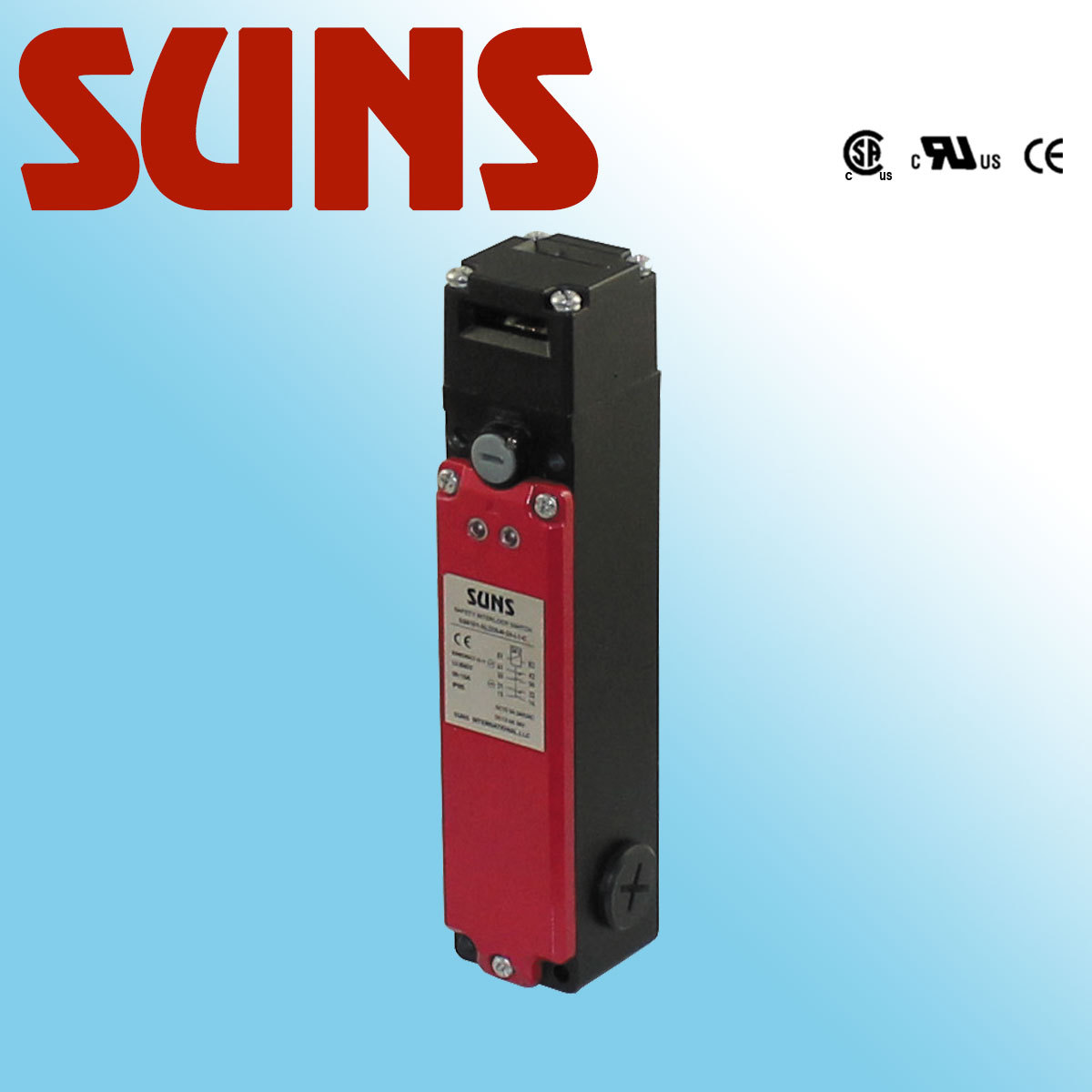 suns美国三实ss6系列电磁锁定安全开关