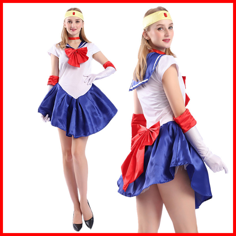 sailor moon costume 日本经典动漫美少女战士cosplay动漫服装