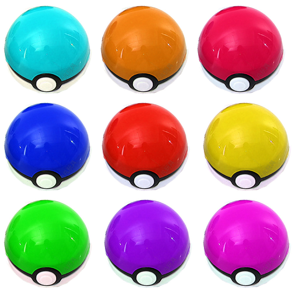 5cm宝贝球精灵球 空壳神奇宝贝 创意口袋妖怪扭蛋球 盲盒公仔摆件