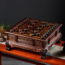 大红酸枝木多功能三用棋盘中国象棋围棋中式复古红木棋盘茶几茶桌