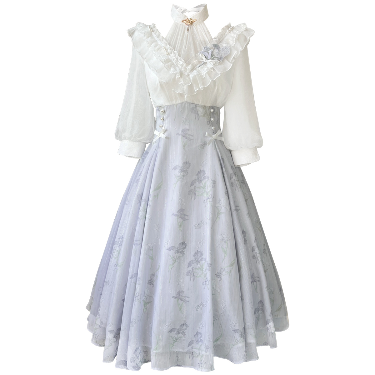 Original Design Iris Tectorum Dream Op Lolita Daily Cute Lolita Sweet Skirt 6735