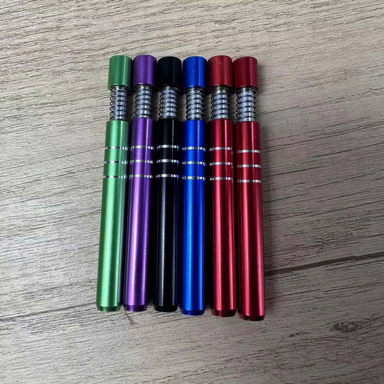 女士弹簧香烟烟嘴金属小烟斗 多色现货批发烟斗烟具pipe-阿里巴巴