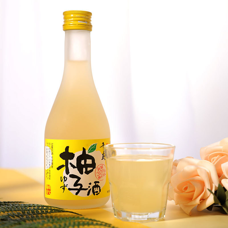 千岛美人柚子酒果味酒300ml*4果酒女生利口酒甜酒女士低度酒微醺