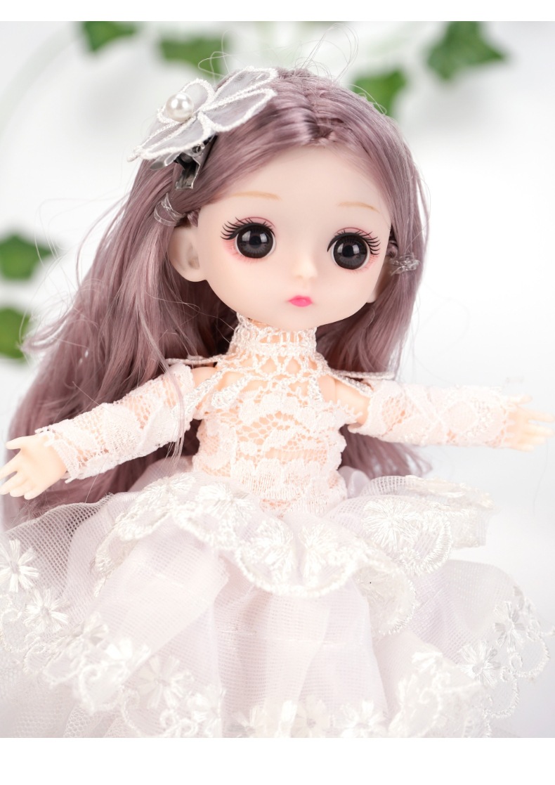 可换衣服洋娃娃婚纱小公主小女孩玩具布娃娃人形玩偶精美礼品批发