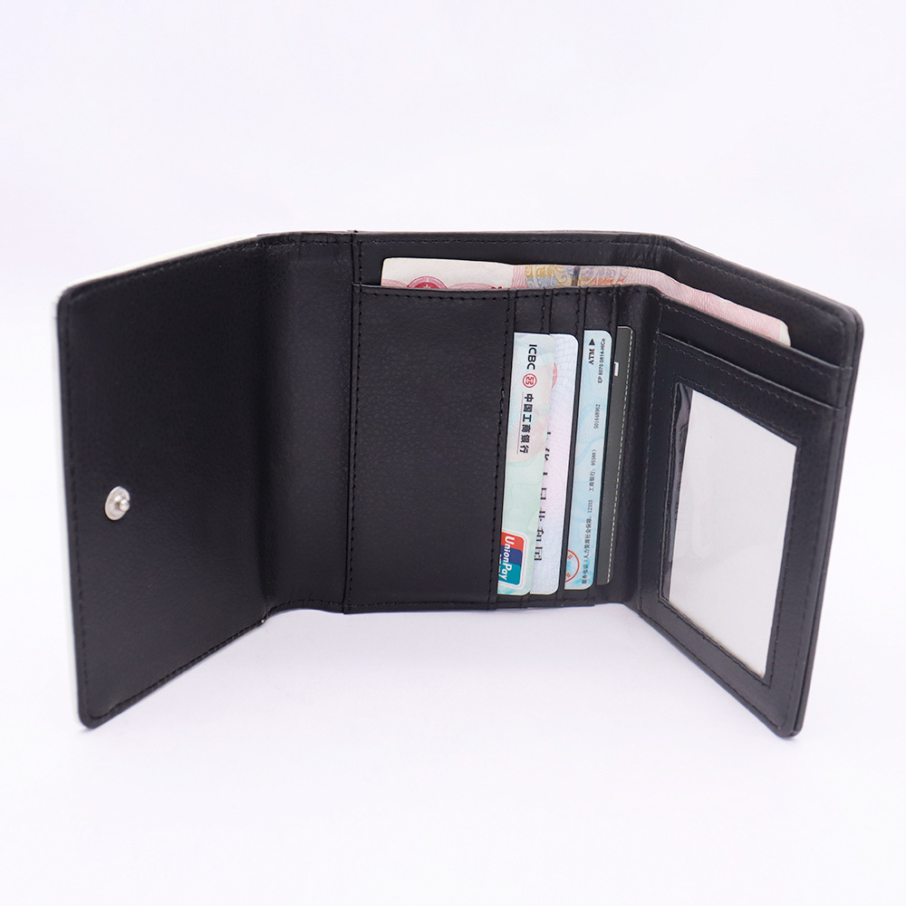 Cross-Border Hot Sale Blank PU Leather Heat Transfer Wallet Blank Consumables Sublimation Wallet Foreign Trade Brand Manufacturer