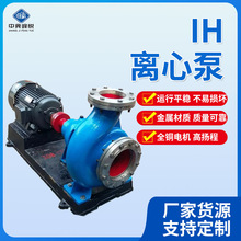 IH化工泵IH50-32-125防爆型化工泵耐酸脱硫泵化工流程反冲洗水泵