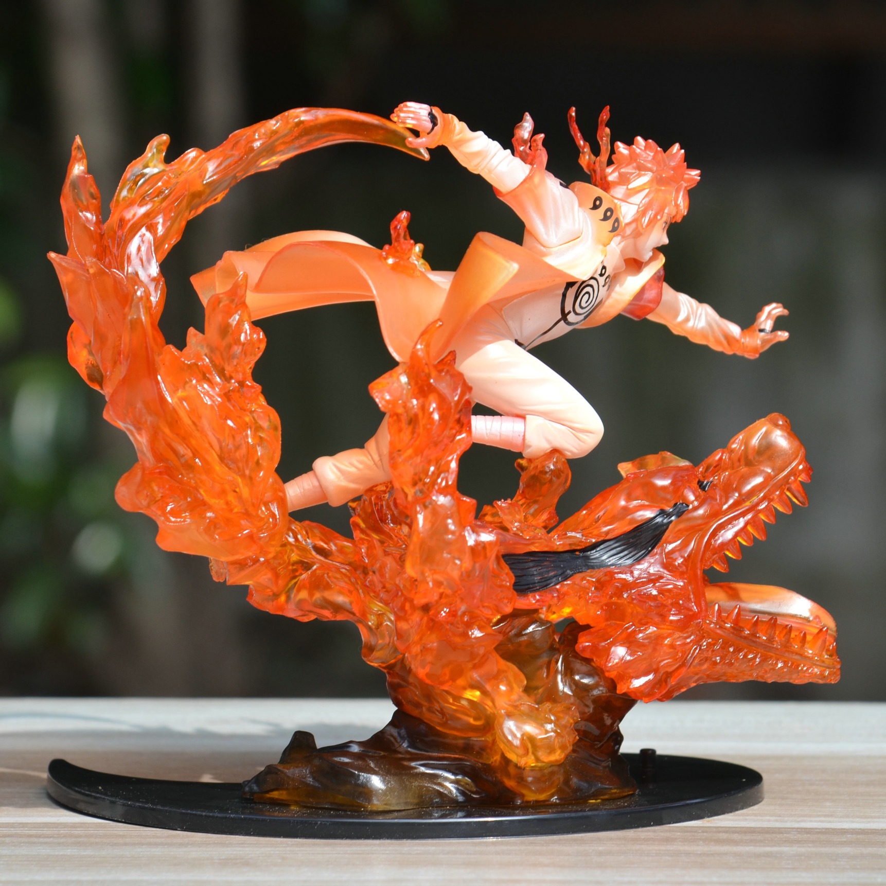 火影忍者火焰波风水门羁绊手办模型摆件新款九尾形态一件代发