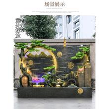 背景装饰品景观公司水幕流水墙喷泉客厅餐厅开业庭院玄关屏风摆件