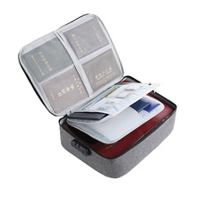 GPW5证件收纳包盒家用证书护照出生证卡包多功能防水文件袋资料整