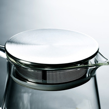 22QR便携式耐高温玻璃泡茶壶办公室功夫茶具家用透明烧水壶花茶器