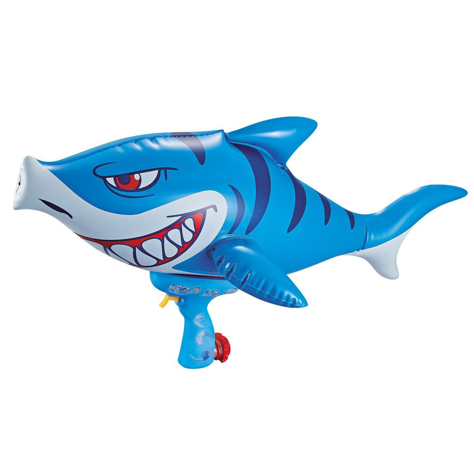 儿童充气水枪鲨鱼气球喷水沙滩泳池戏水宝宝男孩玩具批发厂家直销
