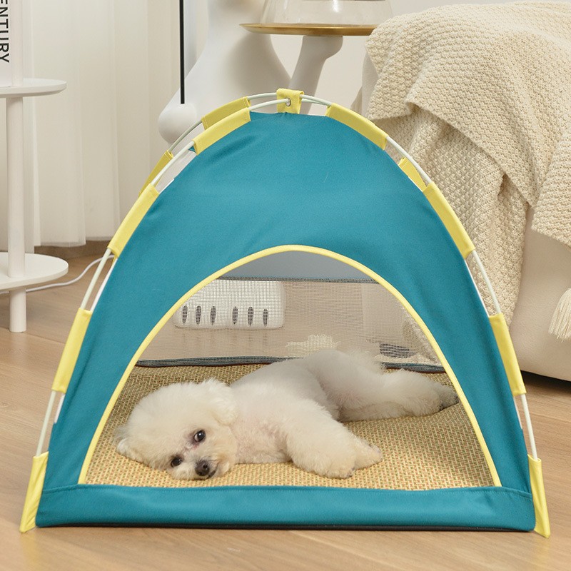 狗窝四季通用宠物帐篷中小型犬泰迪比熊窝可拆洗猫窝夏天凉窝狗屋