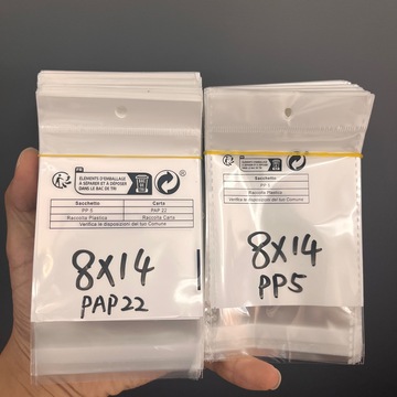 shein希音加厚塑料opp包装袋 饰品袋收纳环保标志pp5标pap22新标