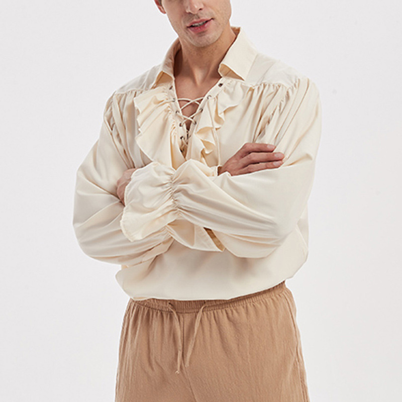 中世纪复古衬衫