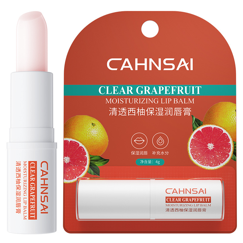 Chanrmshey Fruit Flavor Lip Balm Hydrating Moisturizing and Nourishing Dry Rough Lip Care Lip Balm Factory Wholesale