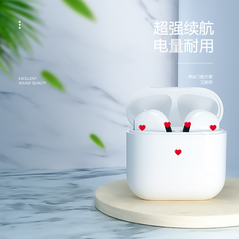tws蓝牙耳机工厂批发适用于苹果iphoneplusmini4代pro无线耳机