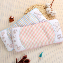清新苎麻婴幼儿枕 幼儿园儿童学生枕头 荞麦壳填充夏秋凉枕包邮